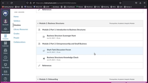 Thumbnail for Navigating the Course