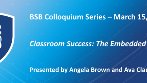 Thumbnail for BSB Colloquium - Brown and Clauser - March 15, 2023