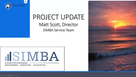 Thumbnail for June 23, 2021 SIMBA Session