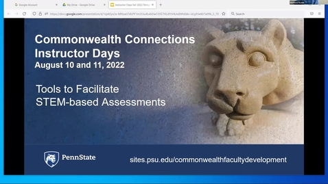 Thumbnail for Tools to Facilitate STEM-based Assessments