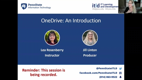 Thumbnail for OneDrive: An Introduction