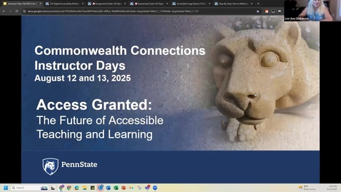 Thumbnail for Access Granted: The Future of Accessible Teaching and Learning