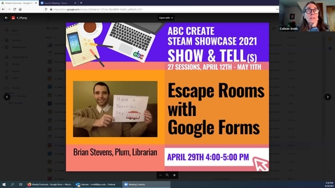 Thumbnail for entry 4-29-2021 Escape Rooms with Google Forms