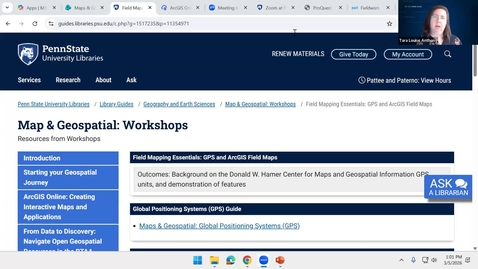 Thumbnail for Field Mapping Essentials: GPS and ArcGIS Field Maps