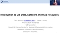 Go to Introduction to GIS data, software, and map resources with duration: 55 minutes, 37 seconds