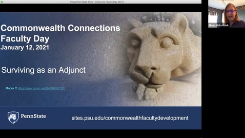 Thumbnail for CC: Succeeding as an Adjunct Faculty Member