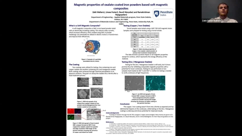 Thumbnail for Magnetic properties of oxalate coated iron powders based soft magnetic composites