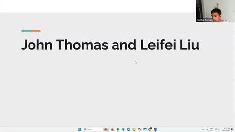 Thumbnail for John Liju Thomas's Zoom Meeting