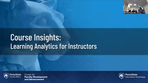 Thumbnail for Course Insights: Learning Analytics for Instructors