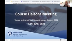 Go to Continuity of Instruction: Course Liaison Meetings with duration: 50 minutes, 19 seconds