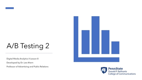 Thumbnail for A/B Testing, Part 2