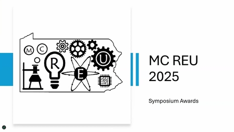 Thumbnail for 2025 MC REU Awards