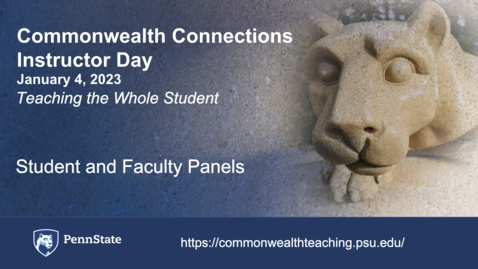 Thumbnail for Spring 2023 Instructor Day - Student Panel
