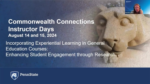 Thumbnail for Incorporating Experiential Learning in General Education Courses: Enhancing Student Engagement through Research