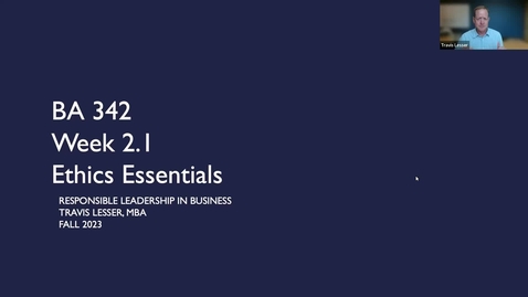 Thumbnail for BA 342 Week 2.1 FA23