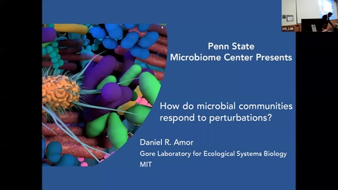 Thumbnail for 2021 OCT 15 How do microbial communities respond to perturbations?