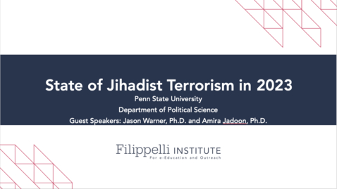 Thumbnail for State of Jihadist Terrorism in 2023