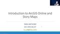 Go to Geospatial Session: Introduction to ArcGIS Online and Story Maps with duration: 50 minutes, 39 seconds
