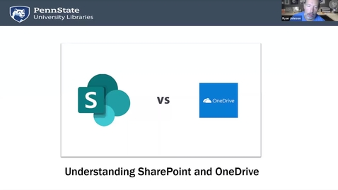 Thumbnail for entry Understanding SharePoint and OneDrive