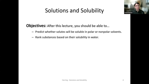 Thumbnail for entry CHEM 130 - Solubility