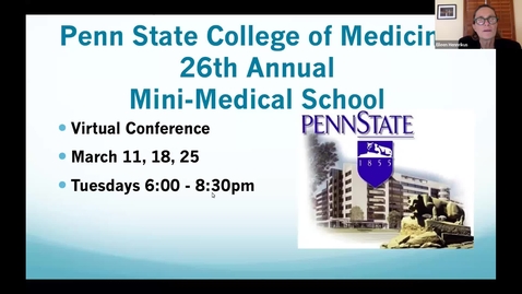 Thumbnail for 2025 26th Annual Mini-Medical School Webinar