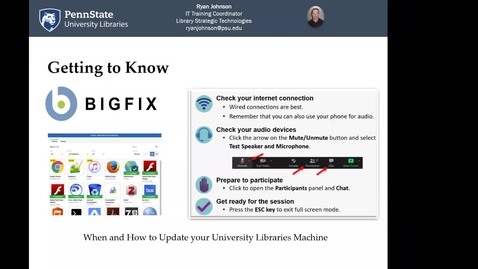 Thumbnail for Getting to Know BigFix Self Service