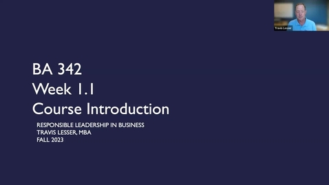 Thumbnail for BA 342 Week 1.1 FA23