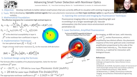 Thumbnail for Advancing Small Tumor Detection with Nonlinear Optics