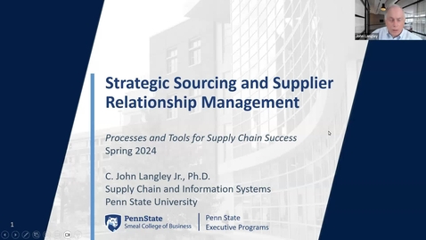 Thumbnail for entry Processes and Tools for Supply Chain Success (OV-MESC2-8) Program (2/12-2/15)