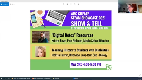 Thumbnail for 5-3-2021 &quot;Digital Detox&quot; Resources + Teaching History to Students with Disabilities