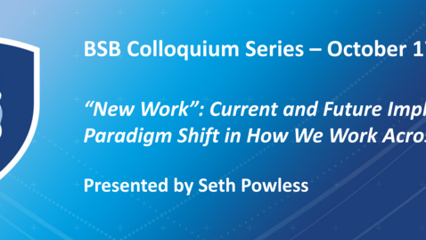 Thumbnail for BSB Colloquium - Powless - October 17, 2023