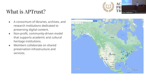 Thumbnail for Academic Preservation Trust with Executive Director Nathan Tallman