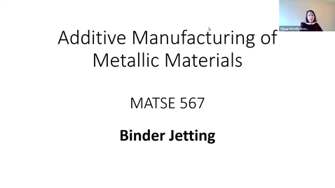 Thumbnail for Binder Jetting