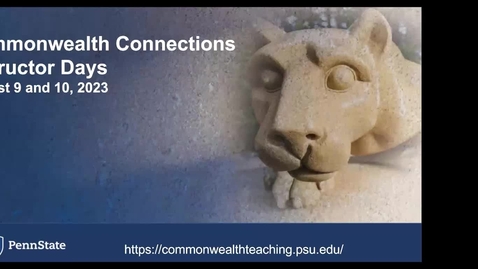Thumbnail for CCID FA23: Transforming and Innovating with Open Pedagogy