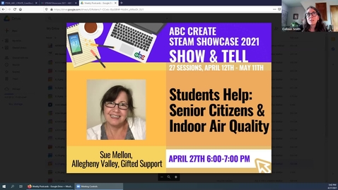 Thumbnail for entry 4-27-2021 Springdale Students Help Senior Citizens with Indoor Air Quality - ABC CREATE Show &amp; Tell