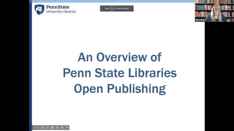 Thumbnail for entry Libraries Open Publishing | Digital Curation Community of Practice