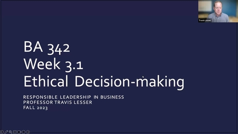 Thumbnail for BA 342 Week 3.1 FA23