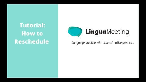 Thumbnail for Reschedule a session, Student Portal