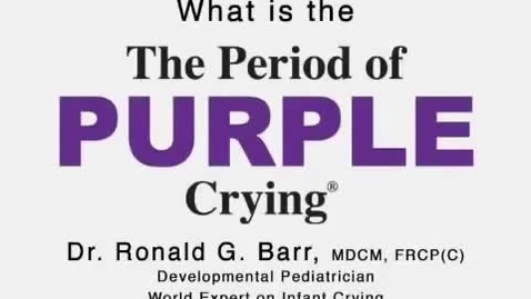 Thumbnail for The Period of PURPLE Crying