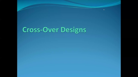 Thumbnail for Lecture 2.2. Basic Trial Design (Part 3) [PHS580]
