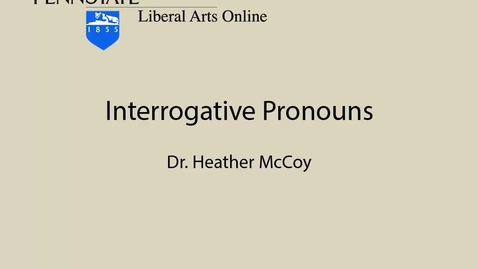 Thumbnail for FR002_L07_Interrogative_Pronouns
