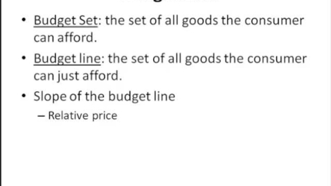 Thumbnail for ECON333_L02_Budget_Line