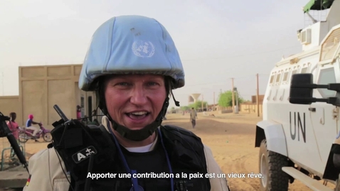 Thumbnail for CJPA830_L11_1_Peacekeeping Day: Martina Stoermer, German UNPOL/Police Officer