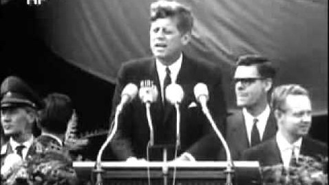 Thumbnail for John F. Kennedy's speech in Berlin