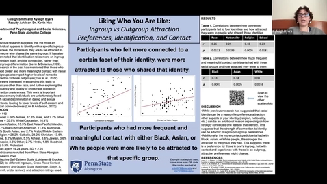 Thumbnail for Liking Who You Are Like: Ingroup Versus Outgroup Attraction Preferences, Identification, and Contact