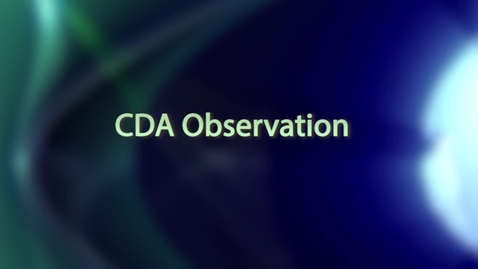 Thumbnail for V5 CDA Oberservation