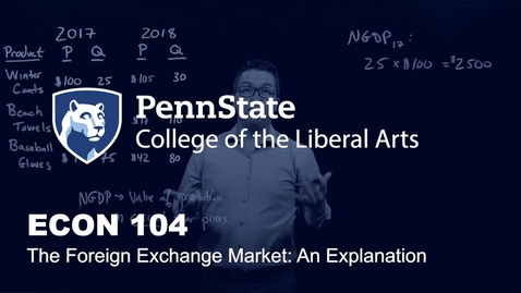 Thumbnail for ECON104_L12_Foreign_Exchange_Market_Explanation