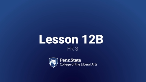 Thumbnail for FR3 L12B Lightboard