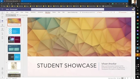 Thumbnail for entry Ishaan Anavkar -- Student Employee Showcase 2021