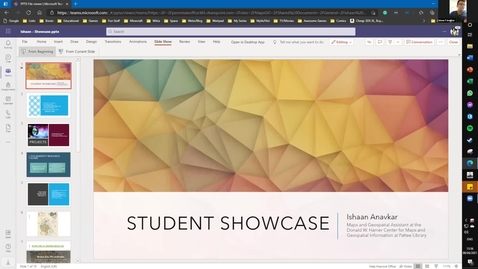 Thumbnail for Ishaan Anavkar -- Student Employee Showcase 2021